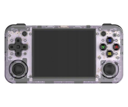 Konsola mobilna Anbernic RG35XX H fioletowy transparenty